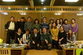 （メディア交流会（上海）の様子）