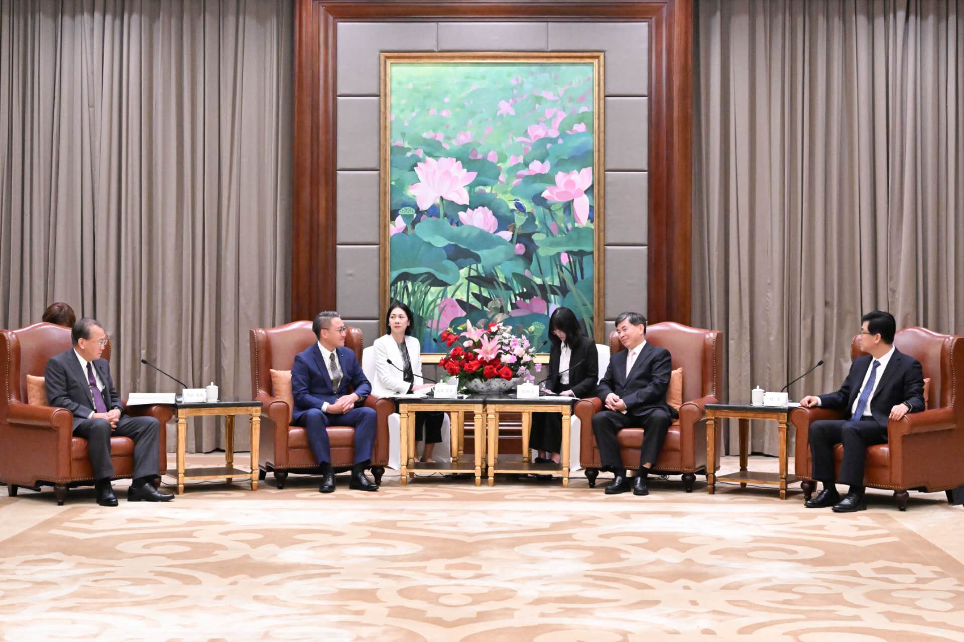 长崎县大石知事与德永议会议长访问福建省 - 日本国长崎县上海事务所